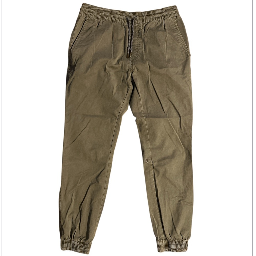 Volcom Men's Khaki Jogger Pants